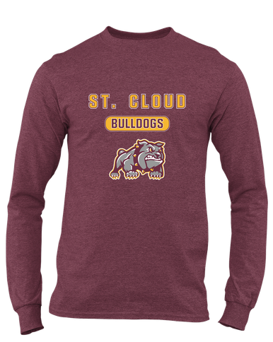 St. Cloud Bulldogs Mascot Mascot #3 Men's LS T-Shirt