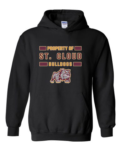 St. Cloud Bulldogs Mascot Property Of Men's Hoodie