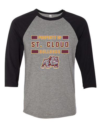 St. Cloud Bulldogs Mascot Property Of Men's Baseball T-Shirt
