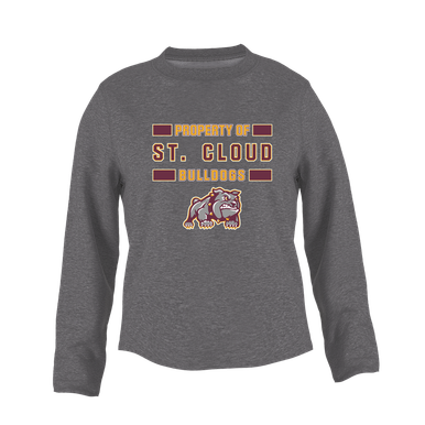 St. Cloud Bulldogs Mascot Property Of Women's Sweatshirt