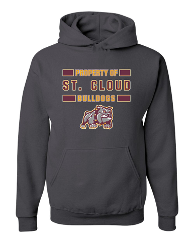 St. Cloud Bulldogs Mascot Property Of Men's Premium Hoodie
