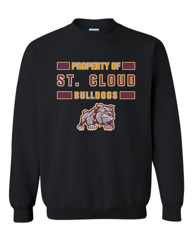 St. Cloud Bulldogs Mascot Property Of Men's Sweatshirt