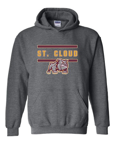 St. Cloud Bulldogs Mascot Mascot #4 Men's Hoodie