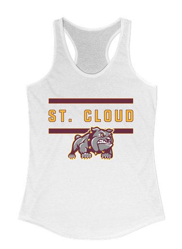 St. Cloud Bulldogs Mascot Mascot #4 Women's Tank Top