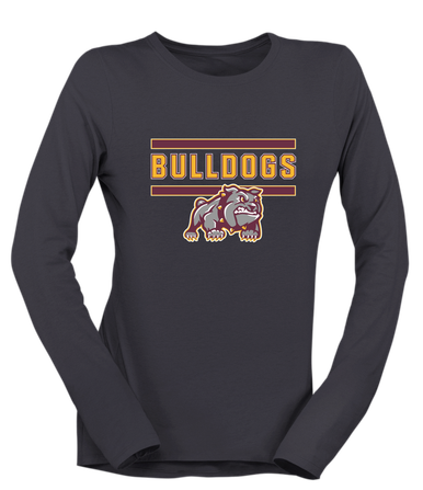 St. Cloud Bulldogs Mascot Mascot #5 Women's Premium LS T-Shirt