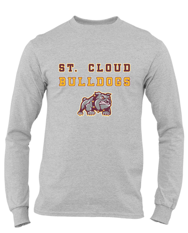 St. Cloud Bulldogs Mascot Spirit Men's Premium LS T-Shirt