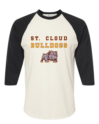St. Cloud Bulldogs Mascot Spirit Women's Baseball T-Shirt