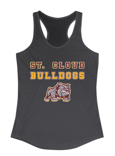 St. Cloud Bulldogs Mascot Spirit Women's Tank Top