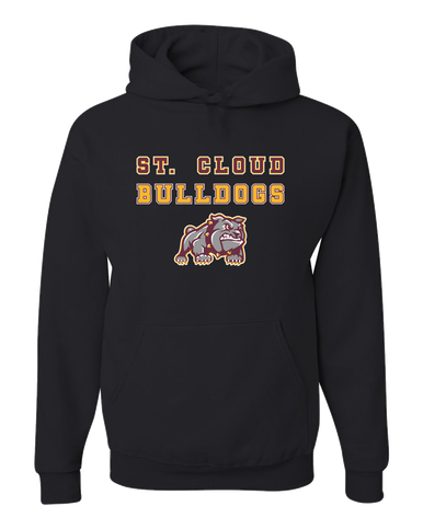 St. Cloud Bulldogs Mascot Spirit Men's Premium Hoodie