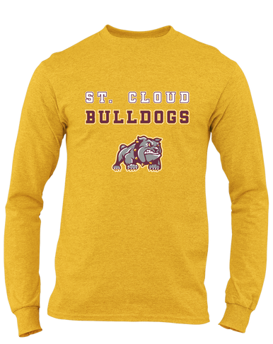 St. Cloud Bulldogs Mascot Spirit Men's LS T-Shirt