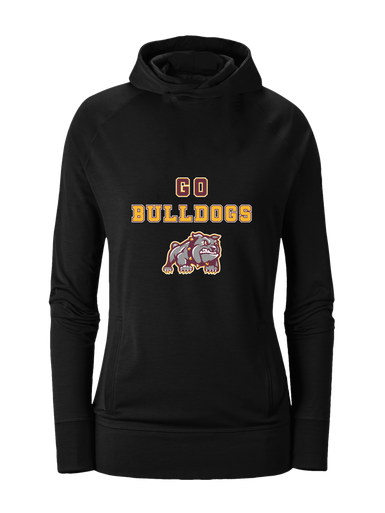 St. Cloud Bulldogs Mascot Go Team Women's Hoodie