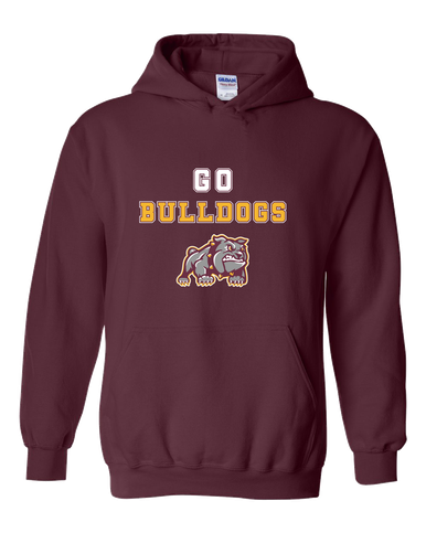 St. Cloud Bulldogs Mascot Go Team Men's Hoodie