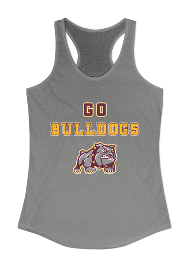 St. Cloud Bulldogs Mascot Go Team Women's Tank Top