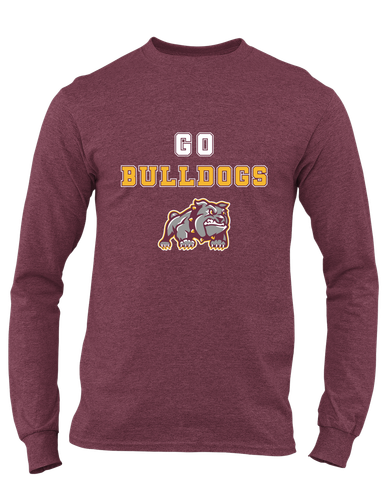 St. Cloud Bulldogs Mascot Go Team Men's LS T-Shirt