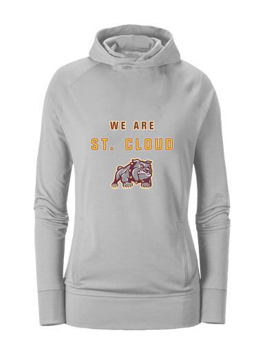 St. Cloud Bulldogs Mascot We Are Women's Hoodie