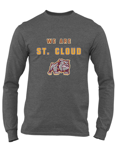 St. Cloud Bulldogs Mascot We Are Men's Premium LS T-Shirt