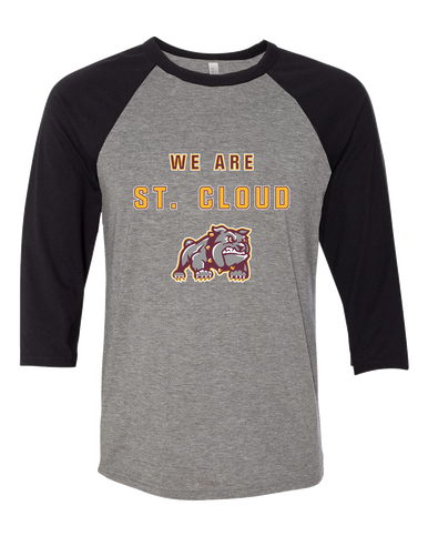 St. Cloud Bulldogs Mascot We Are Women's Baseball T-Shirt