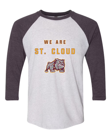 St. Cloud Bulldogs Mascot We Are Men's Baseball T-Shirt