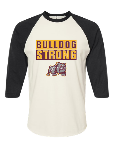 St. Cloud Bulldogs Mascot Strong #1 Women's Baseball T-Shirt