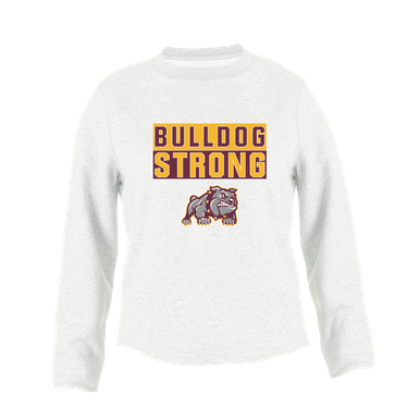 St. Cloud Bulldogs Mascot Strong #1 Women's Sweatshirt