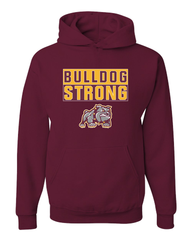 St. Cloud Bulldogs Mascot Strong #1 Men's Premium Hoodie