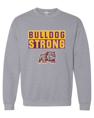 St. Cloud Bulldogs Mascot Strong #1 Men's Sweatshirt