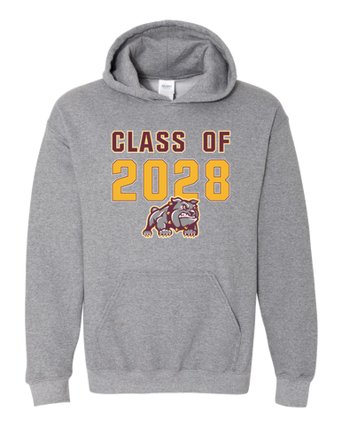 St. Cloud Bulldogs Mascot Class of 2028 Men's Hoodie