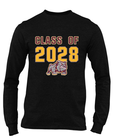 St. Cloud Bulldogs Mascot Class of 2028 Men's Premium LS T-Shirt