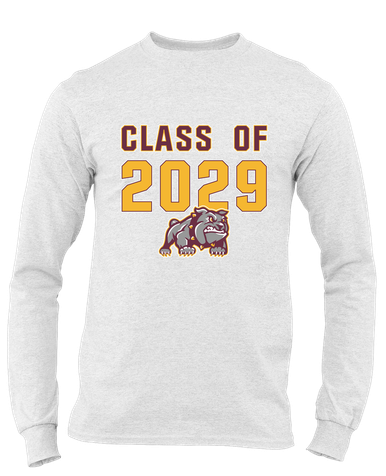 St. Cloud Bulldogs Mascot Class of 2029 Men's LS T-Shirt