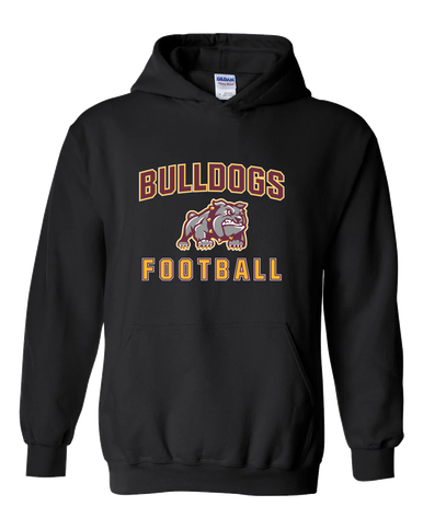 St. Cloud Bulldogs Mascot Football #1 Men's Hoodie
