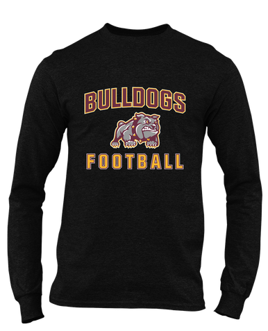 St. Cloud Bulldogs Mascot Football #1 Men's Premium LS T-Shirt