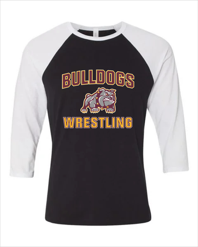 St. Cloud Bulldogs Mascot Wrestling Men's Baseball T-Shirt