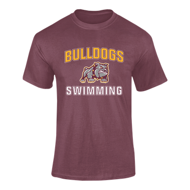 St. Cloud Bulldogs Mascot Swimming Men's Premium SS T-Shirt