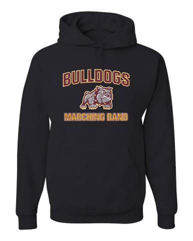 St. Cloud Bulldogs Mascot Marching Band Men's Premium Hoodie