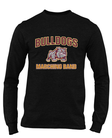 St. Cloud Bulldogs Mascot Marching Band Men's LS T-Shirt
