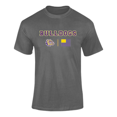 Queen Creek Bulldogs Team Colors Flag Men's Premium SS T-Shirt