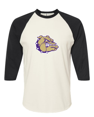 Queen Creek Bulldogs Mascot #1 Men's Baseball T-Shirt