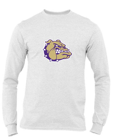 Queen Creek Bulldogs Mascot #1 Men's LS T-Shirt