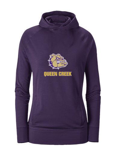 Queen Creek Bulldogs Mascot #2 Women's Hoodie