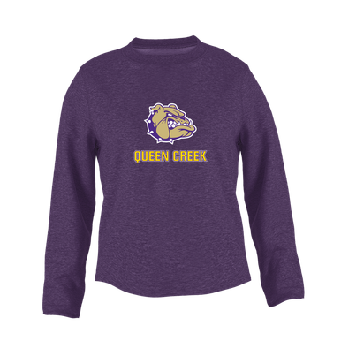 Queen Creek Bulldogs Mascot #2 Women's Sweatshirt