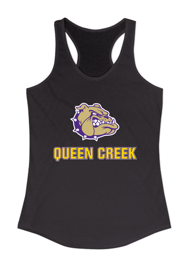 Queen Creek Bulldogs Mascot #2 Women's Tank Top