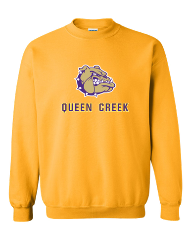 Queen Creek Bulldogs Mascot #2 Men's Sweatshirt