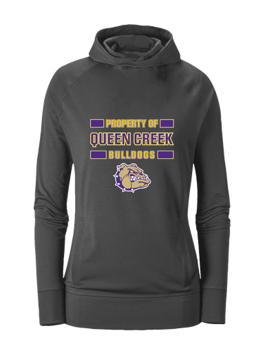 Queen Creek Bulldogs Property Of Women's Hoodie