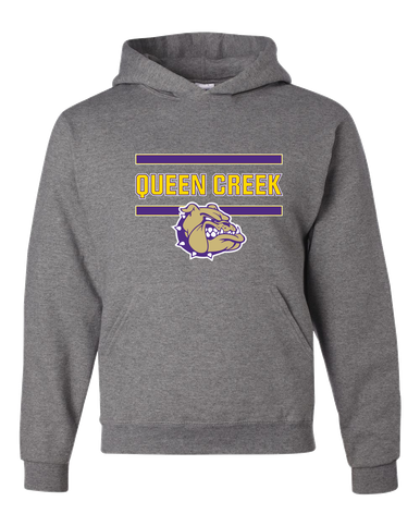 Queen Creek Bulldogs Mascot #4 Men's Premium Hoodie