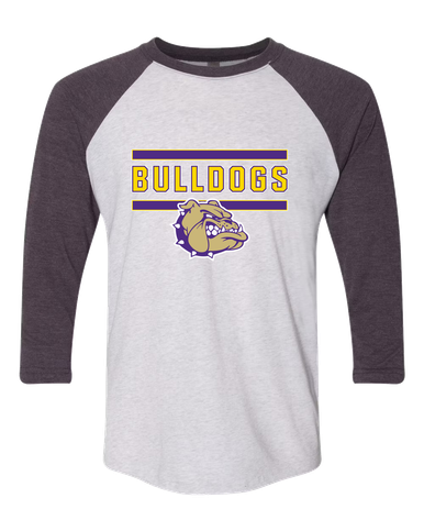 Queen Creek Bulldogs Mascot #5 Women's Baseball T-Shirt
