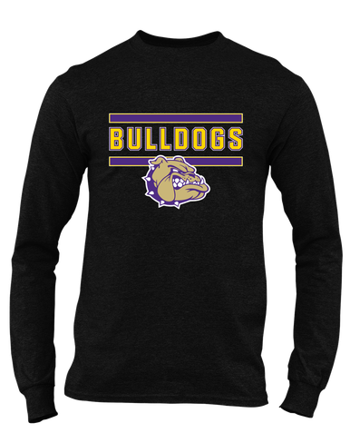 Queen Creek Bulldogs Mascot #5 Men's Premium LS T-Shirt