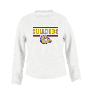 Queen Creek Bulldogs Mascot #5 Women's Sweatshirt
