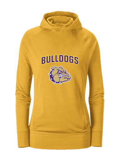 Queen Creek Bulldogs Mascot #6 Women's Hoodie