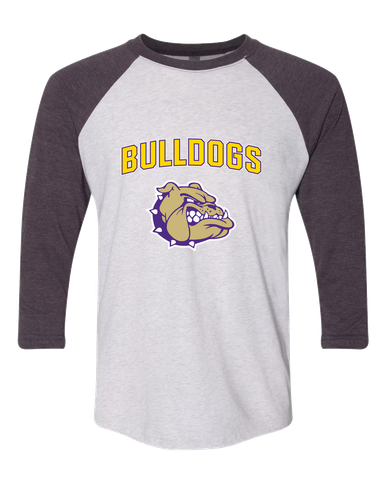 Queen Creek Bulldogs Mascot #6 Men's Baseball T-Shirt