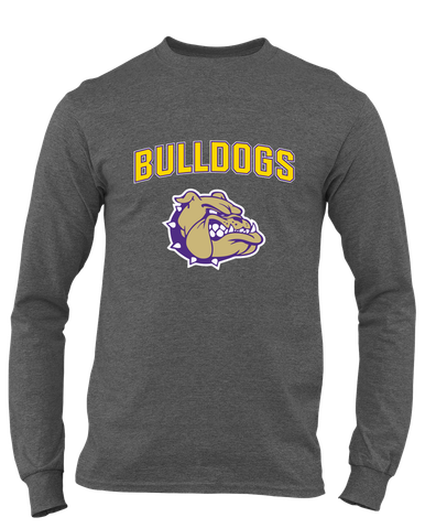 Queen Creek Bulldogs Mascot #6 Men's Premium LS T-Shirt